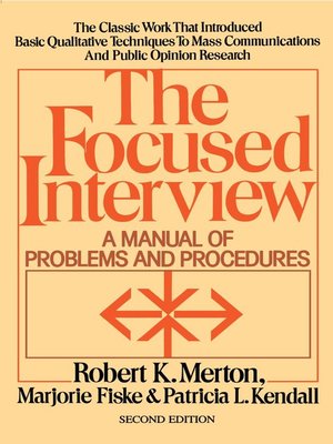 cover image of Focused Interview
